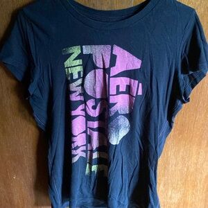 Jr’s Large Aeropostle T-shirt Black